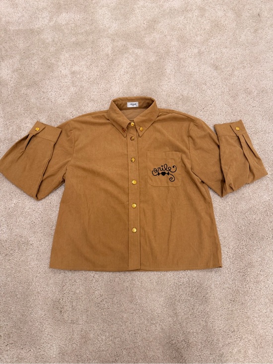 None Tops - CLN Button-Down Shirt